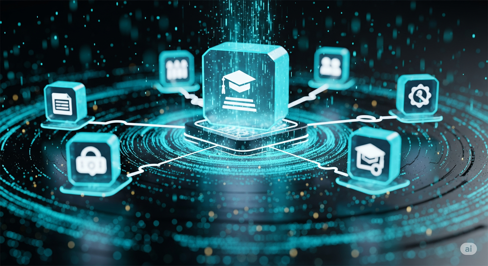 Visualisasi Konsep Kecerdasan Buatan